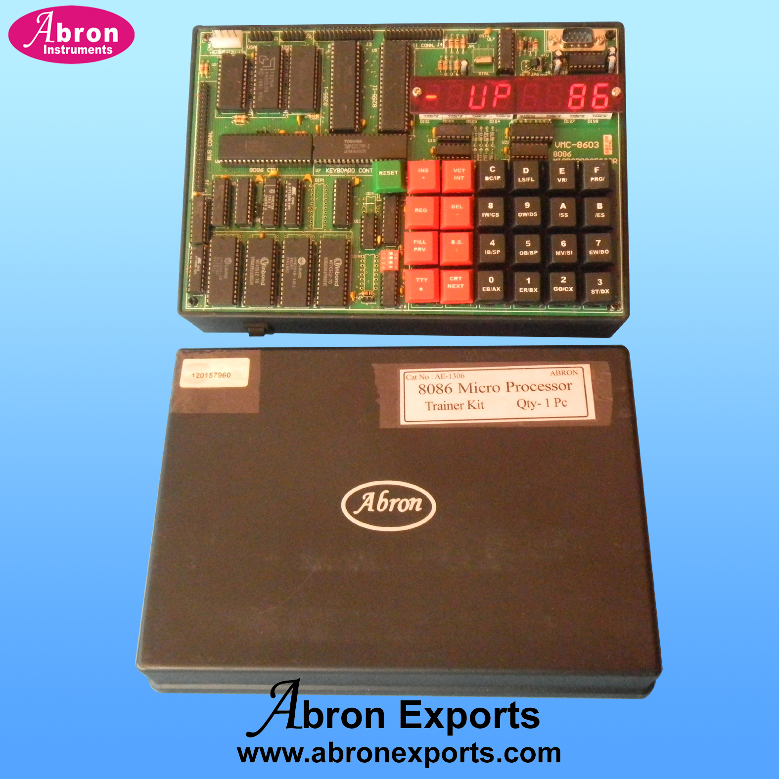 Microprocessor Trainer 8086 Different module attachment AE-1306DY
